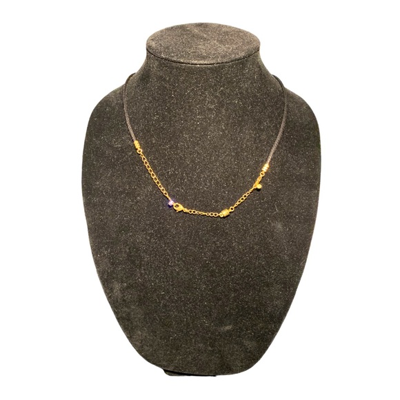 VTG Butler Fifth Avenue Collection Smoky Quartz Rhinestone Necklace & Bracelet - Picture 10 of 11